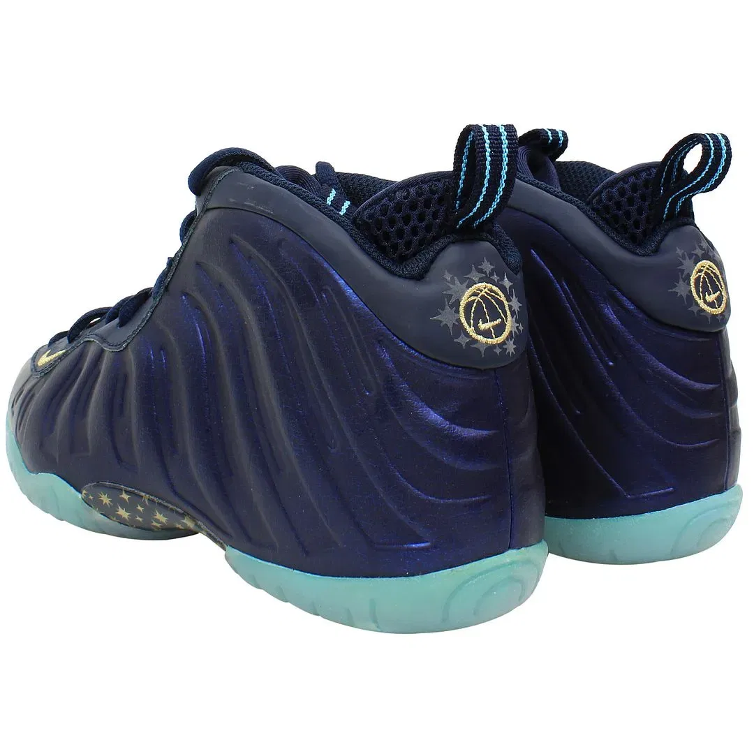 Кроссовки детские Little Posite One Lace-Up Nike, синий — фото 3
