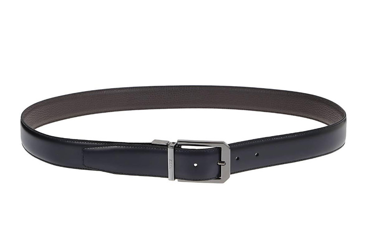 

Ermenegildo Zegna Кожаный ремень, Blue