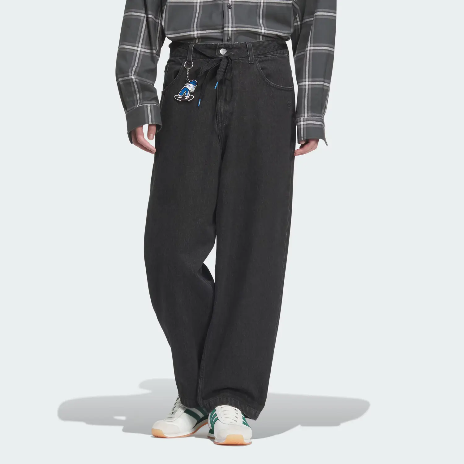 Adidas Originals Джинсы мужские Deep Denim Black — фото 4