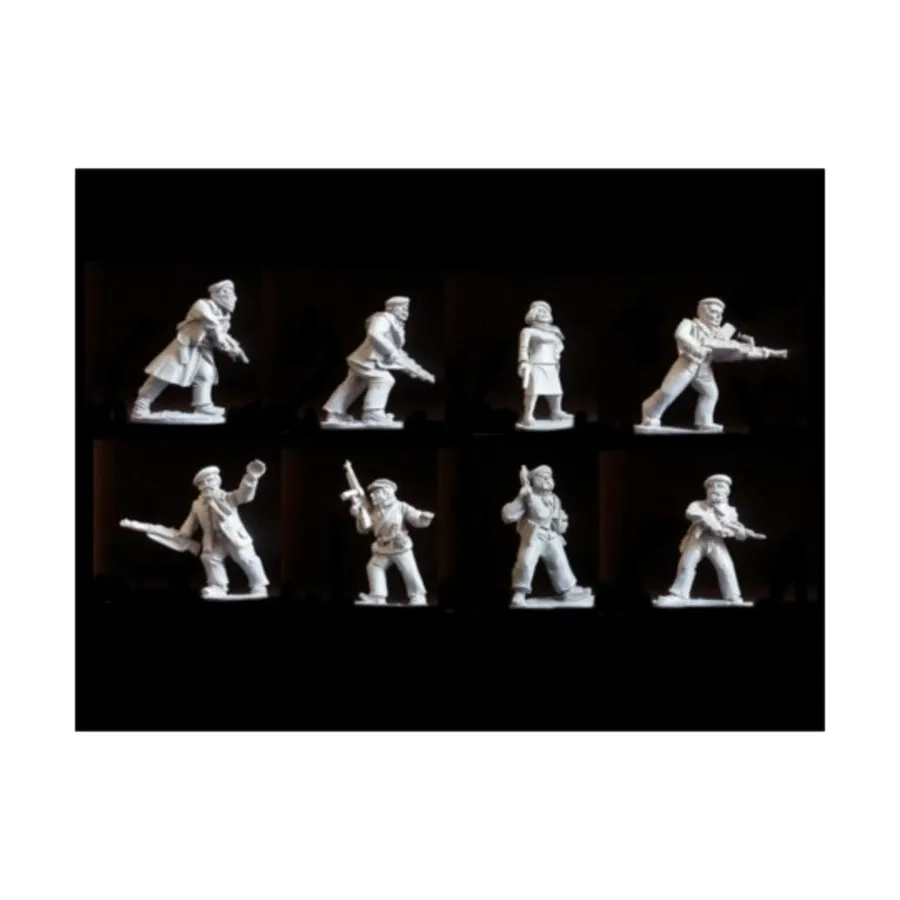 

Французские бойцы Сопротивления №1, Berlin or Bust WWII Miniatures - French Resistance