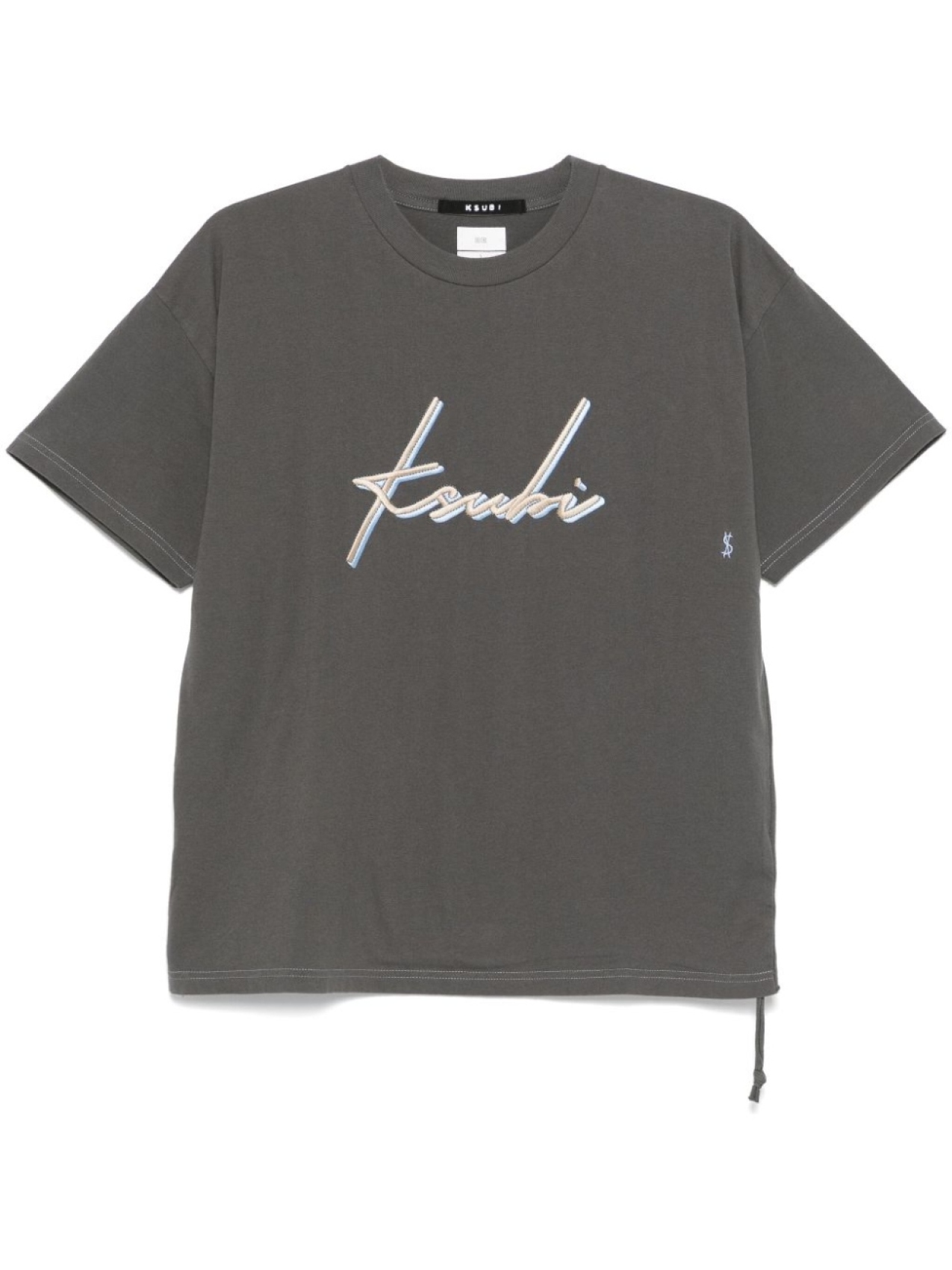 

Ksubi футболка Moniker Oh G, серый