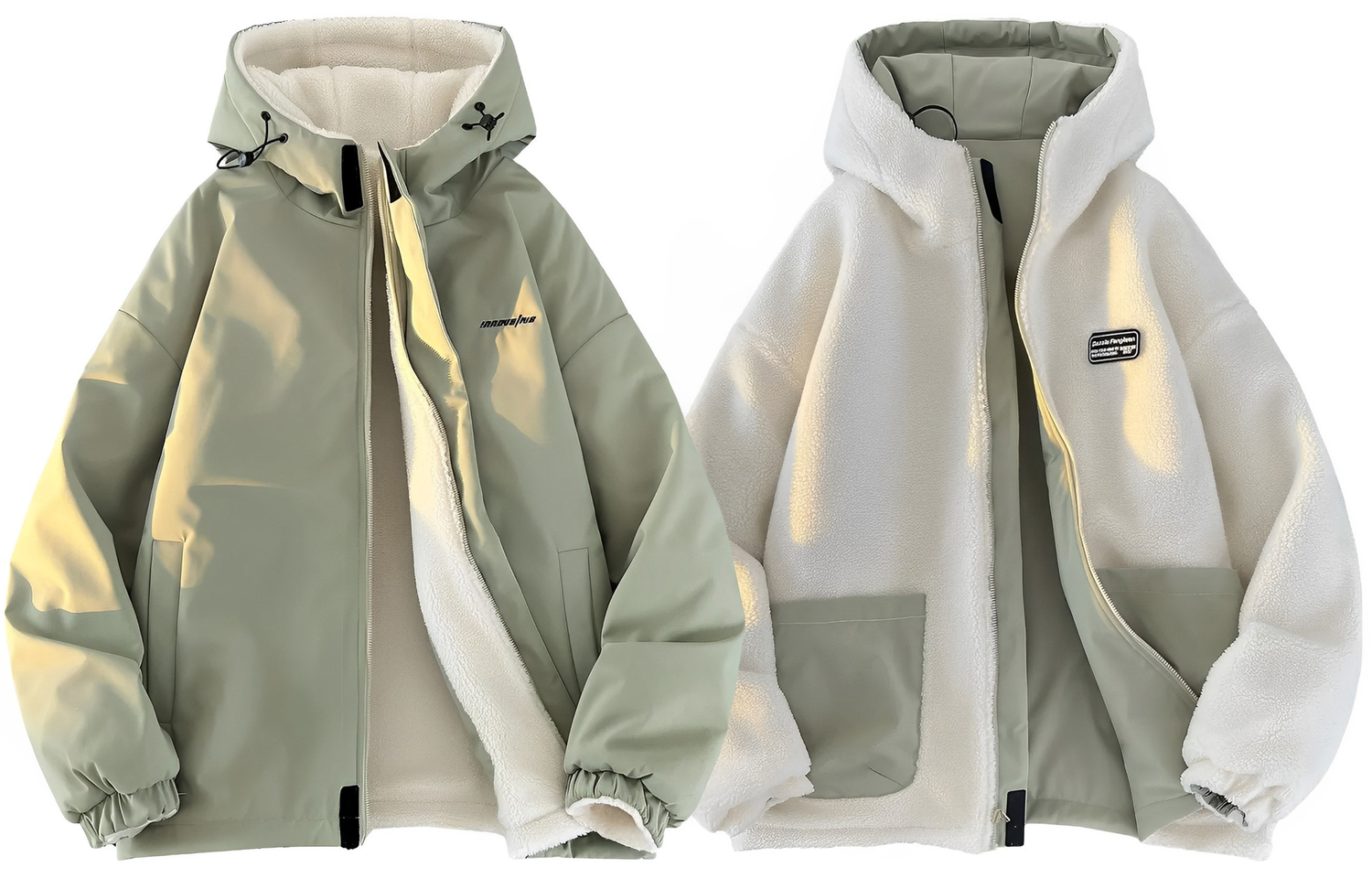 

WARRIOR Пуховик Unisex, Gray Green