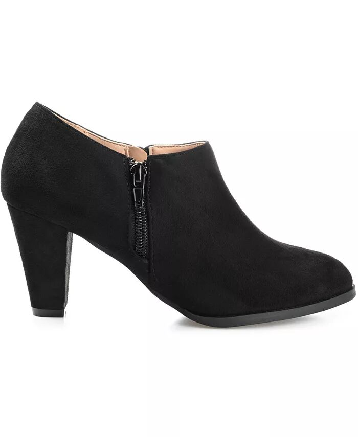 Женские полусапоги Sanzi с боковой молнией Shooties Journee Collection, черный — фото 2