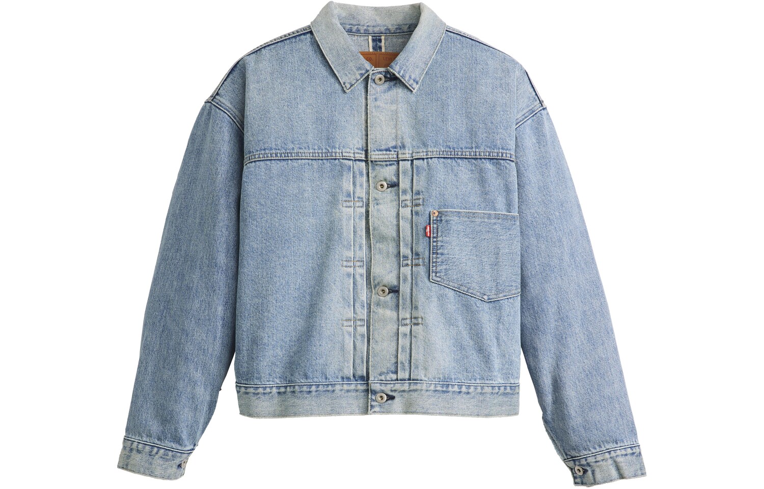 

Джинсовая куртка унисекс Levi's levi’s, цвет Light Blue, Синий, Джинсовая куртка унисекс Levi's levi’s, цвет Light Blue