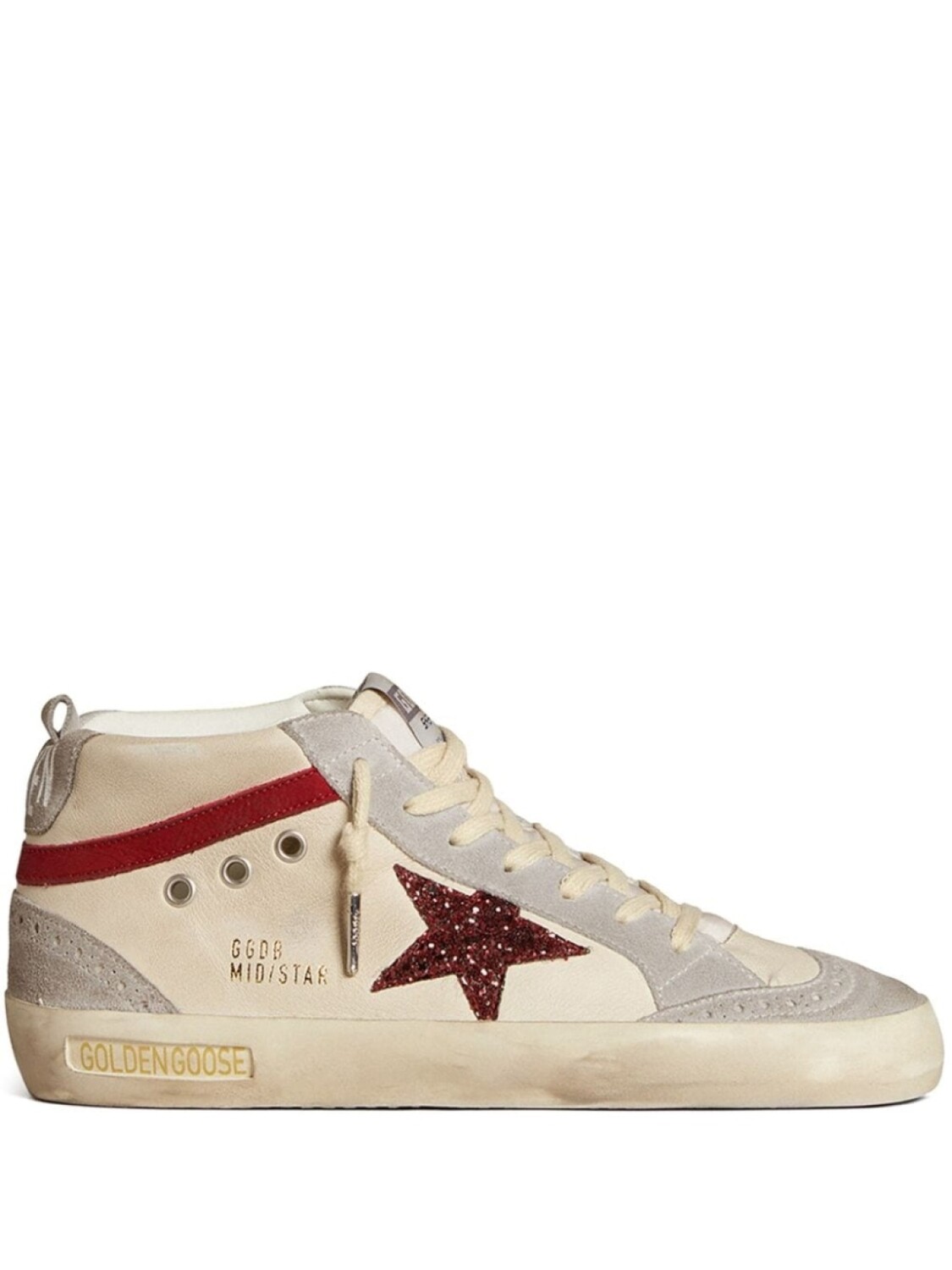 

Кеды Mid Star Golden Goose, нейтральный цвет