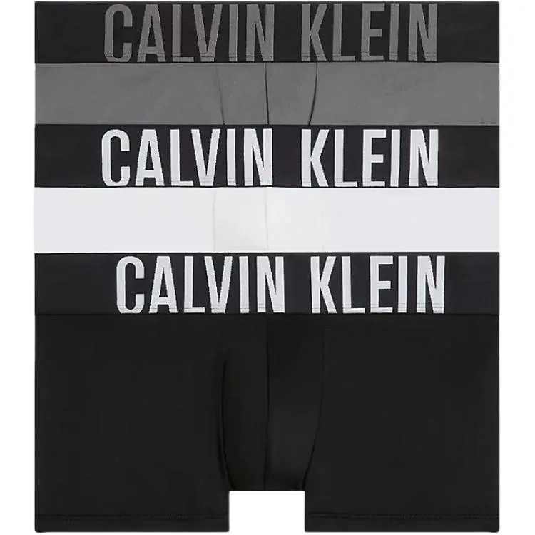 Трусы мужские 3 Pack Calvin Klein, 3 pack (черный/sky синий/белый)