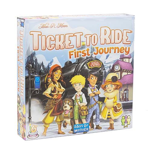 

Настольная игра Ticket To Ride: First Journey Europe Days of Wonder