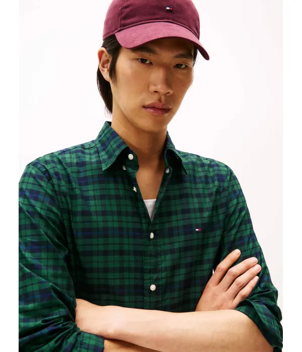Рубашка Blackwatch Regular fit Tommy Hilfiger, зеленый — фото 4