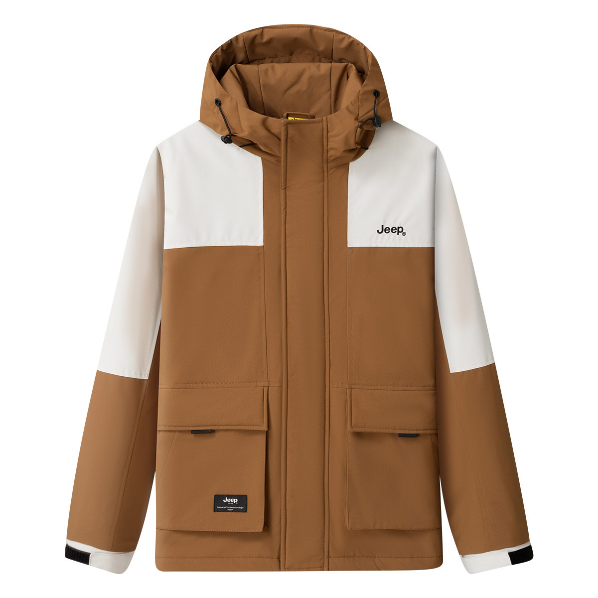 

Jeep Ветровка мужская, Oak Brown/Light Khaki
