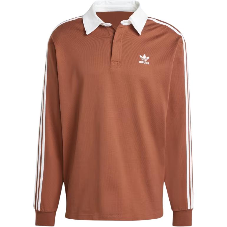 

Adicolor Rugby Polo Shirt Adidas Originals, Коричневый
