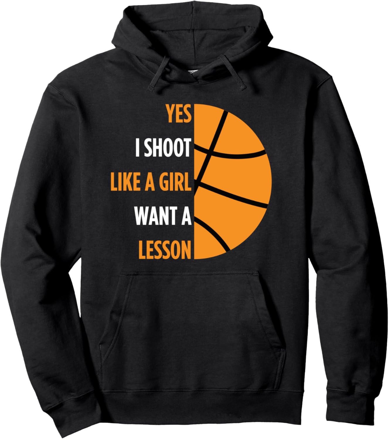 

Подарок для баскетболиста: Да, я бросаю как девушка! Худи в баскетбольном стиле Shirtbooth: Basketball, черный