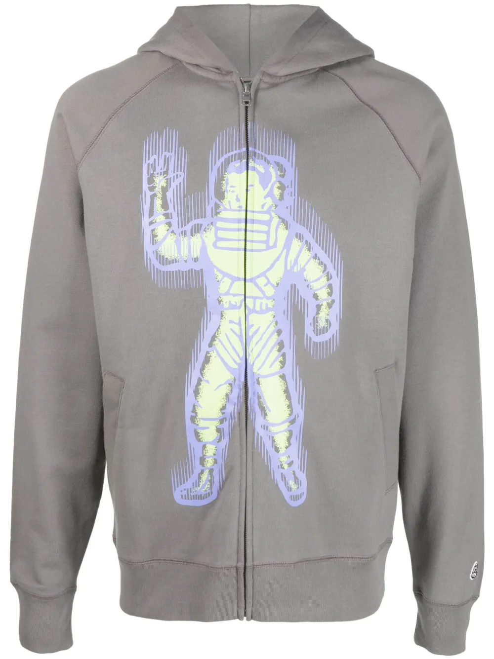

Худи с графичным принтом Billionaire Boys Club, серый