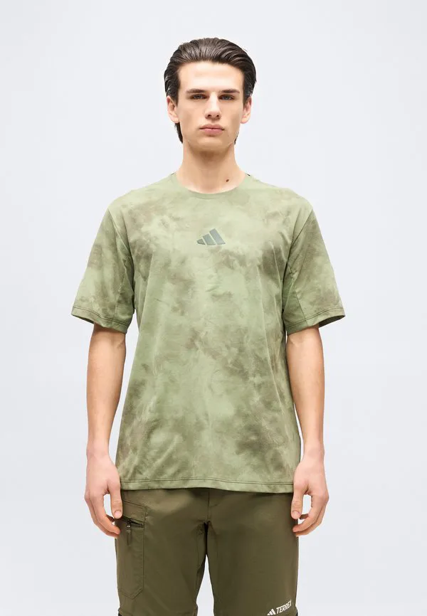 Спортивная футболка Adidas Terrex, Tent Green/Olive Strata