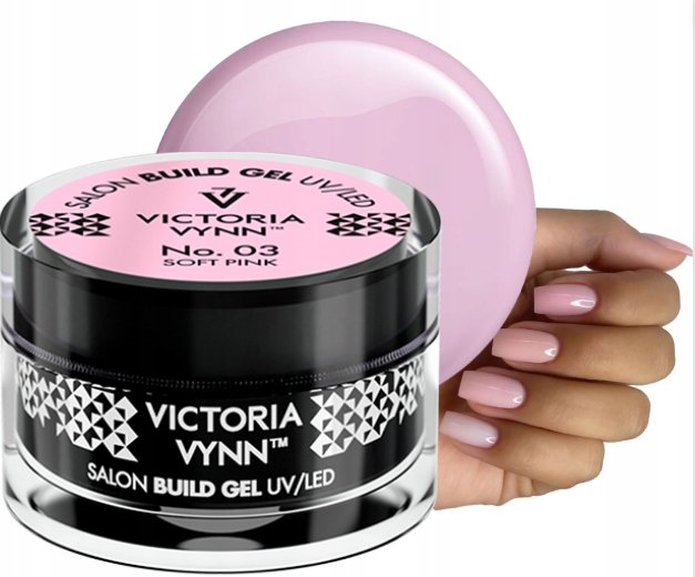 

Самовыравнивающийся строительный гель Victoria Vynn Build Gel - 03 Нежно-розовый 15 мл