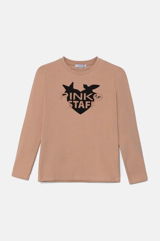 

Детский лонгслив Pinko Up, розовый