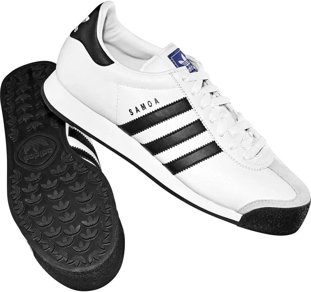 Мужские беговые кроссовки Adidas 675033, белые с черными элементами — фото 3