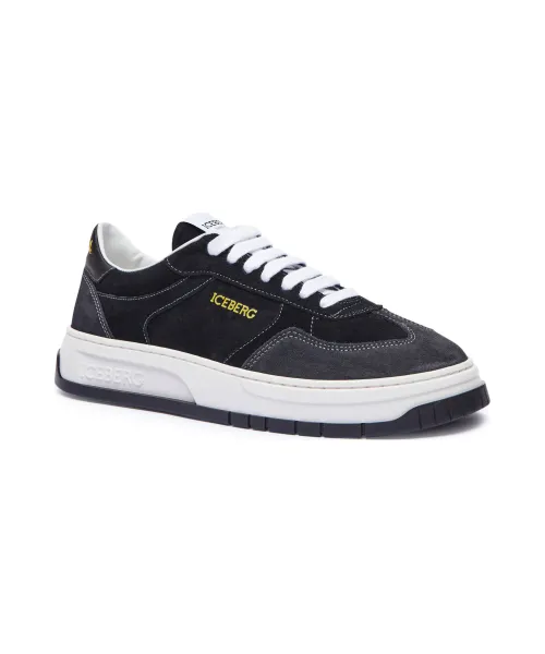 

Кожаные кроссовки Iceberg, черный