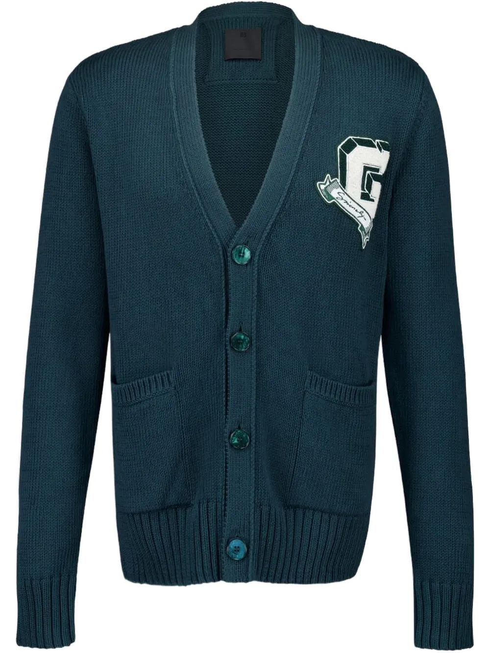 

Кардиган College Givenchy, зеленый
