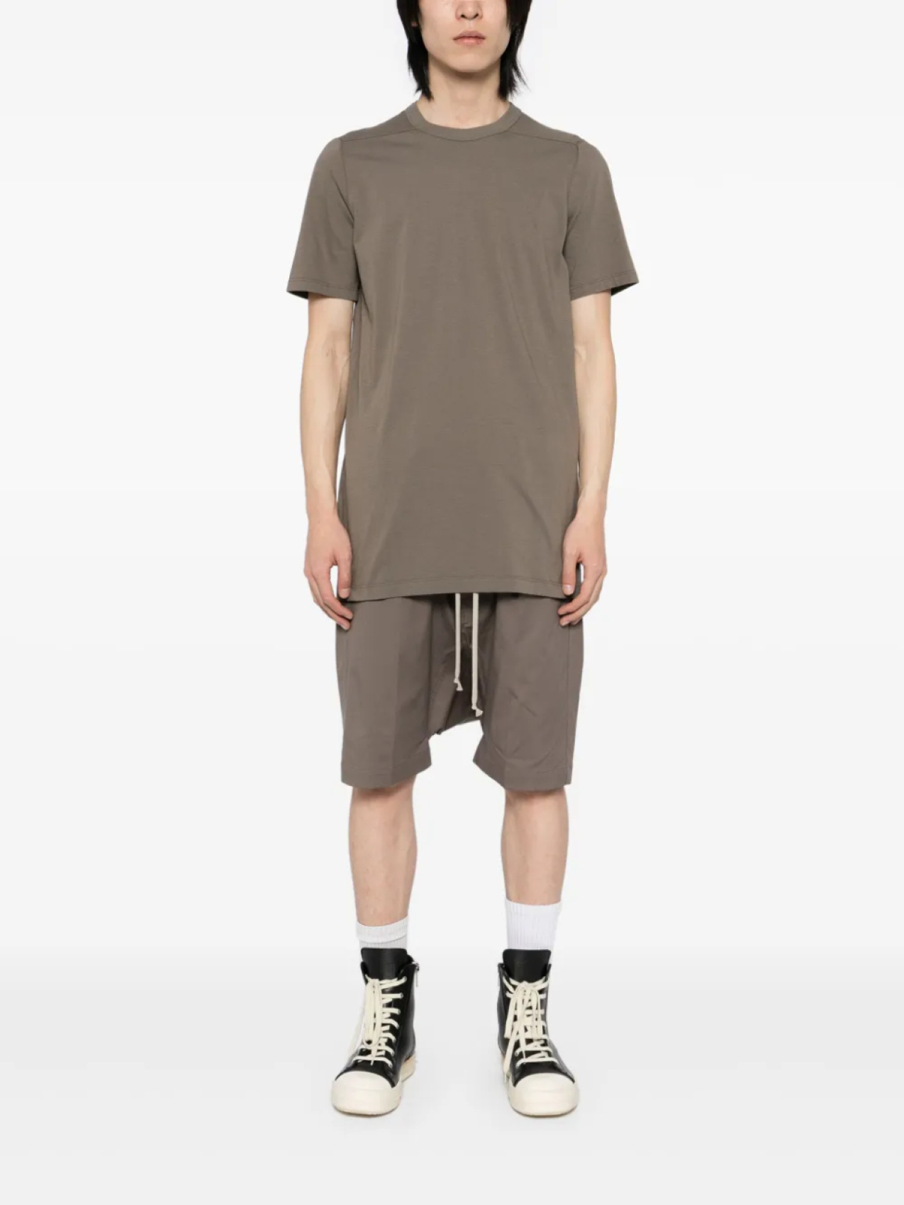 Футболка уровня Рика Оуэнса Rick Owens, нейтральный — фото 2