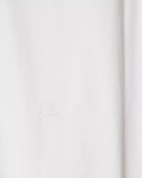 Рубашка Burberry Эллора стандартного кроя, формальная, белый — фото 2