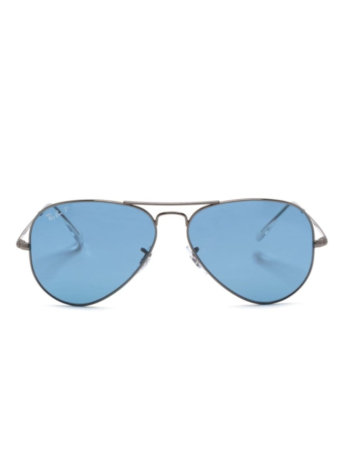 

Ray-Ban солнцезащитные очки Aviator Metal II, серебристый