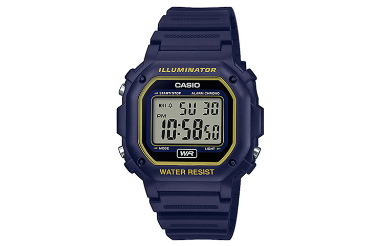 

Мужские молодежные синие часы F-108WH-2A2EF CASIO