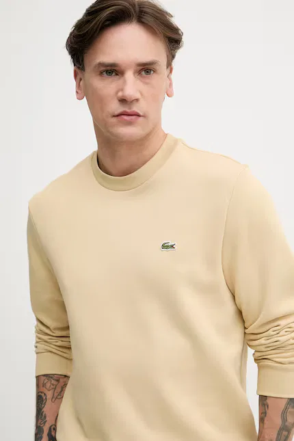 Худи Lacoste, бежевый — фото 4