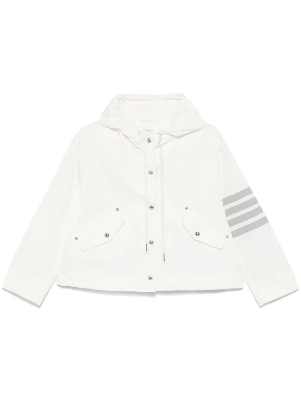

Куртка с полосками 4-Bar THOM BROWNE, белый