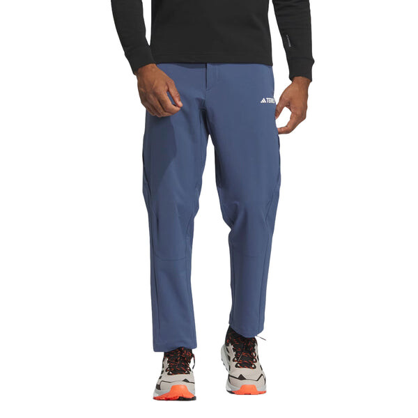 Штаны softshell wind.rdy брюки азиатские размеры Adidas, черный — фото 2