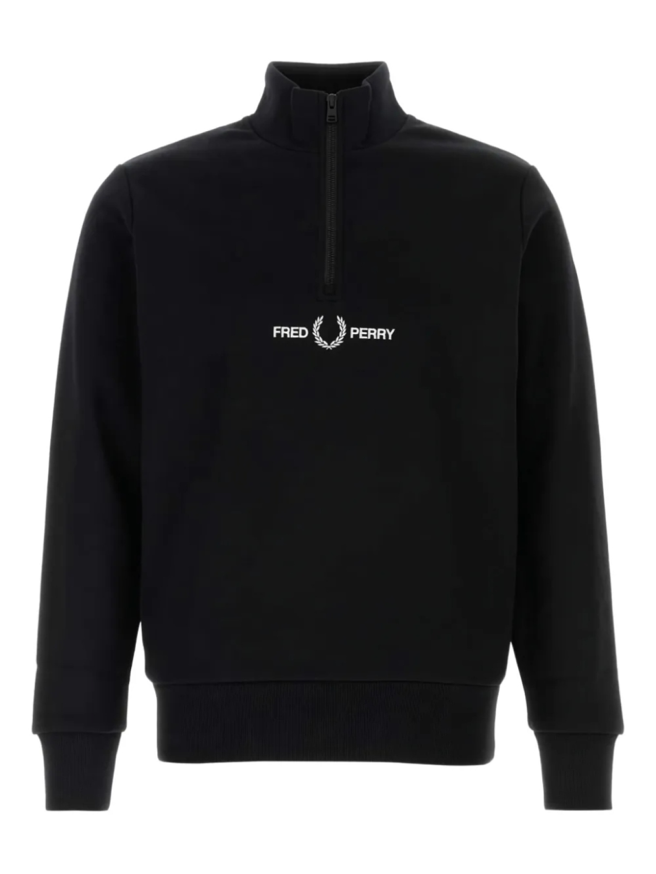

Толстовка с двойной графикой Fred Perry, черный
