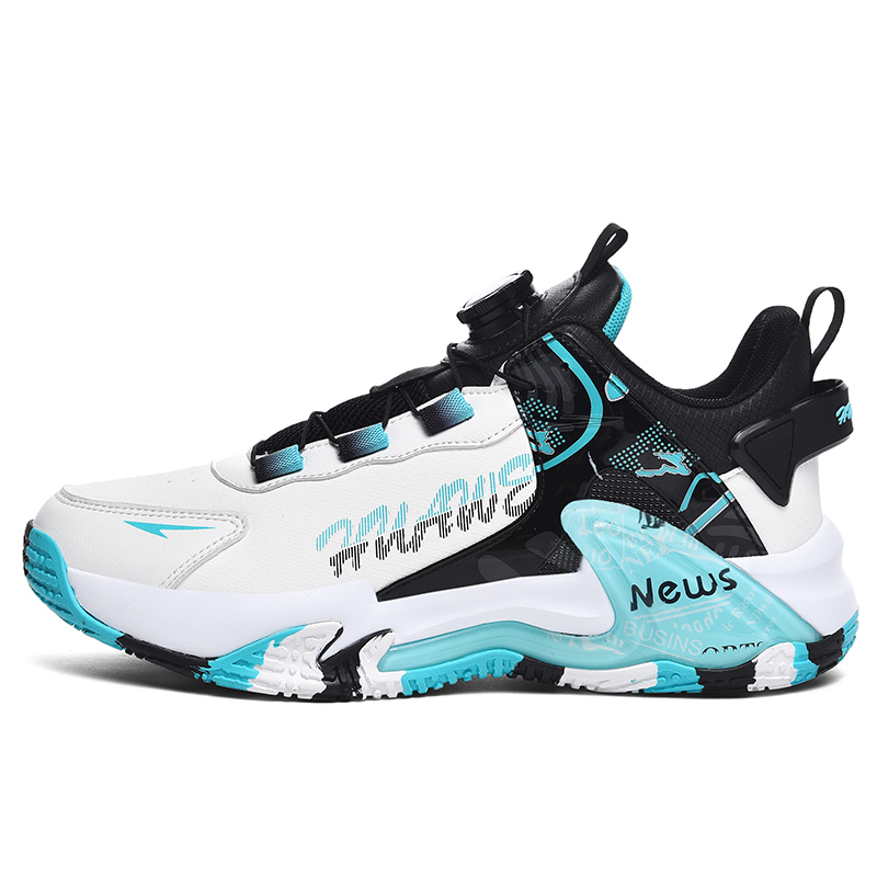 

MUSNODO Асимметричные кроссовки для бега Cushioning Coverage Rebound Low Top Unisex черно-белые - белый лунный циан, цвет White Cyan Moon