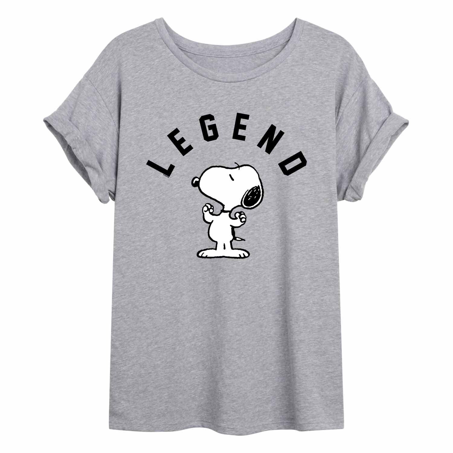 

Детская струящаяся футболка Peanuts Snoopy Legend Licensed Character