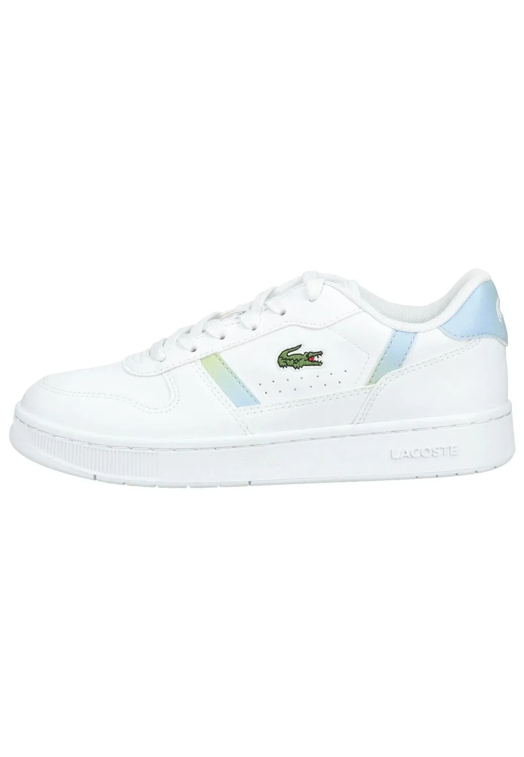 Сникерсы низкие T-CLIP SET Lacoste, белый/зеленый — фото 2