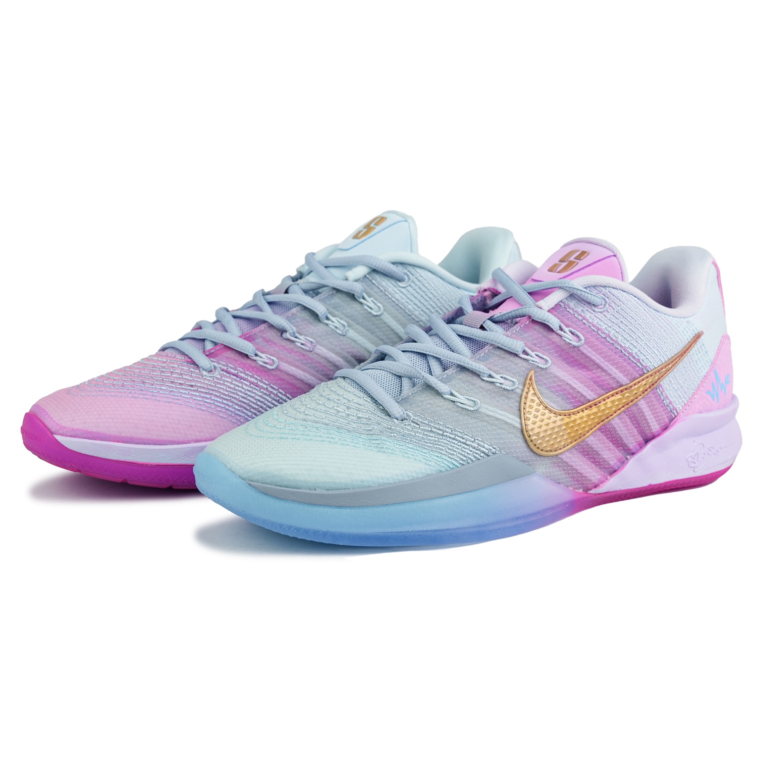 

Nike Sabrina 3 Support Grip низкие баскетбольные кроссовки Unisex Blue Pink