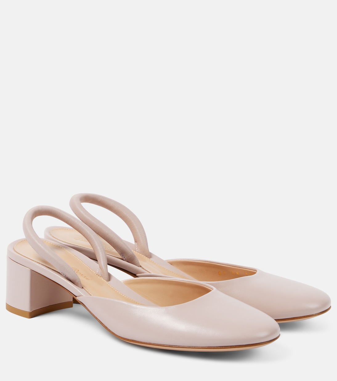 Кожаные мюли Tivoli Gianvito Rossi, розовый
