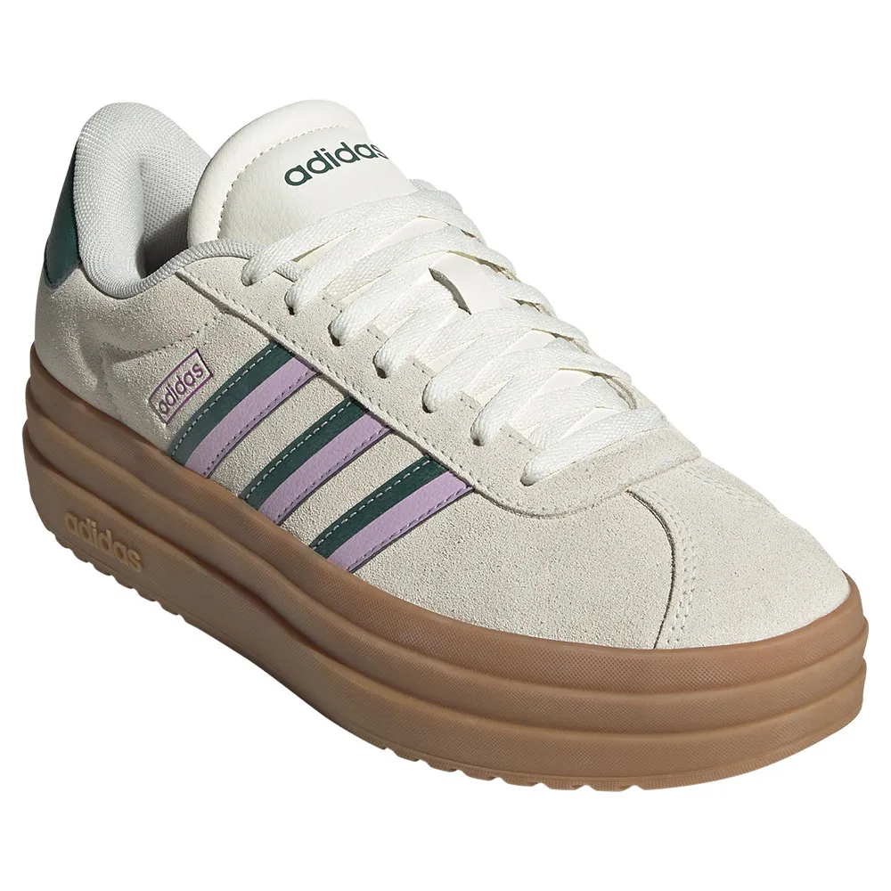 Кроссовки adidas VL Court Bold, бежевый — фото 4