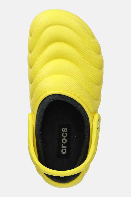 Сабо Classic Lined Overpuff Crocs, желтый — фото 4