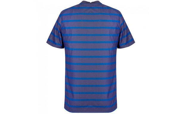 Футболка Nike 2020 Season France Home Player Edition Stripe Soccer/Football Short Sleeve Black Blue Blackblue, синий — фото 2