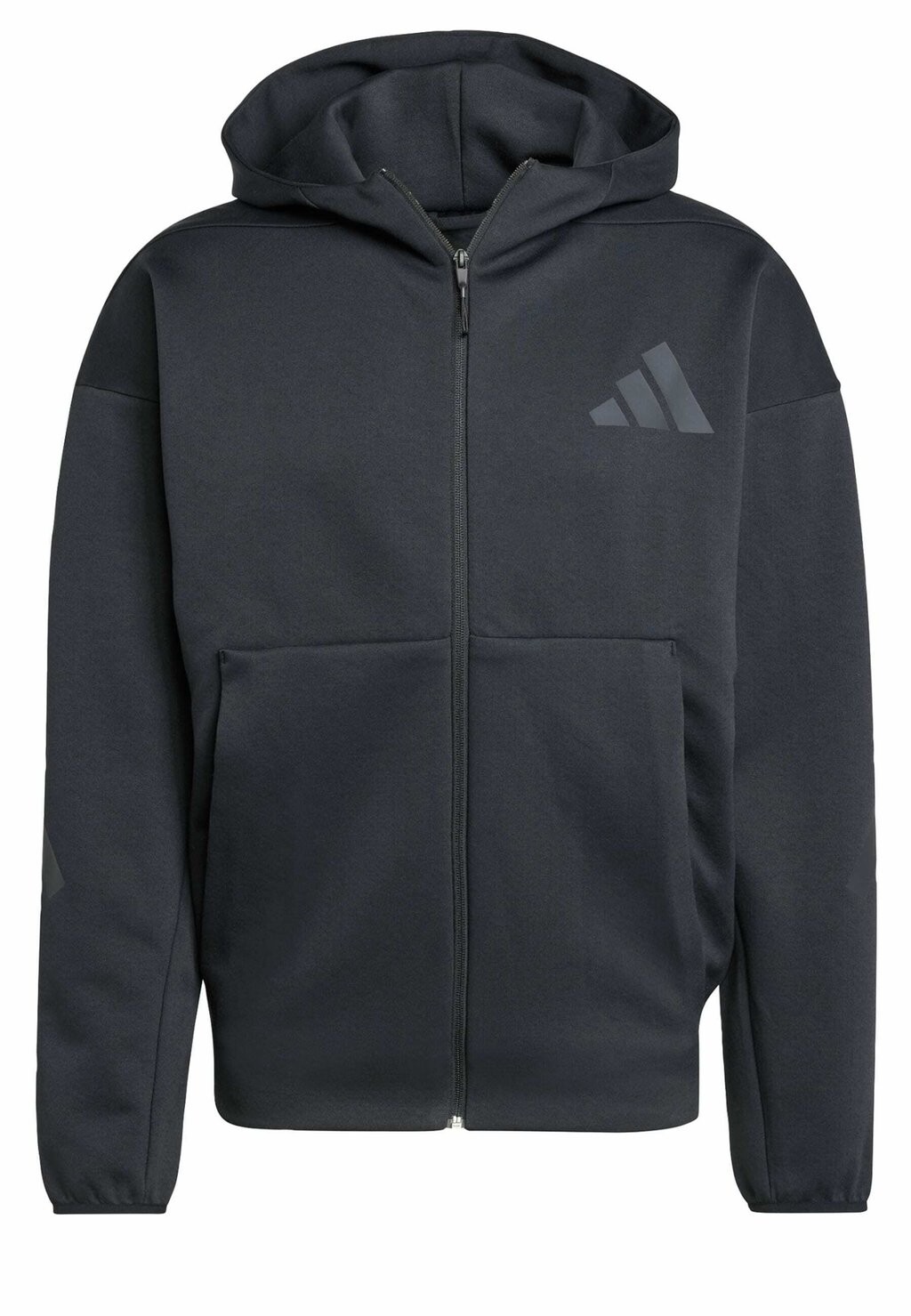 Толстовка с капюшоном Z.N.E. FULL-ZIP adidas Sportswear, черный — фото 3