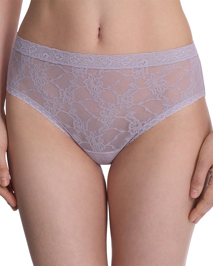 

Блаженное Очарование Трусики-бикини с кружевом One Size Natori, серый