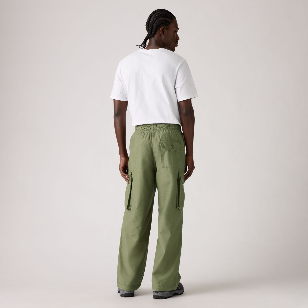 Мужские брюки-карго Baggy Field Levi's, Four Leaf Clover - Green — фото 3