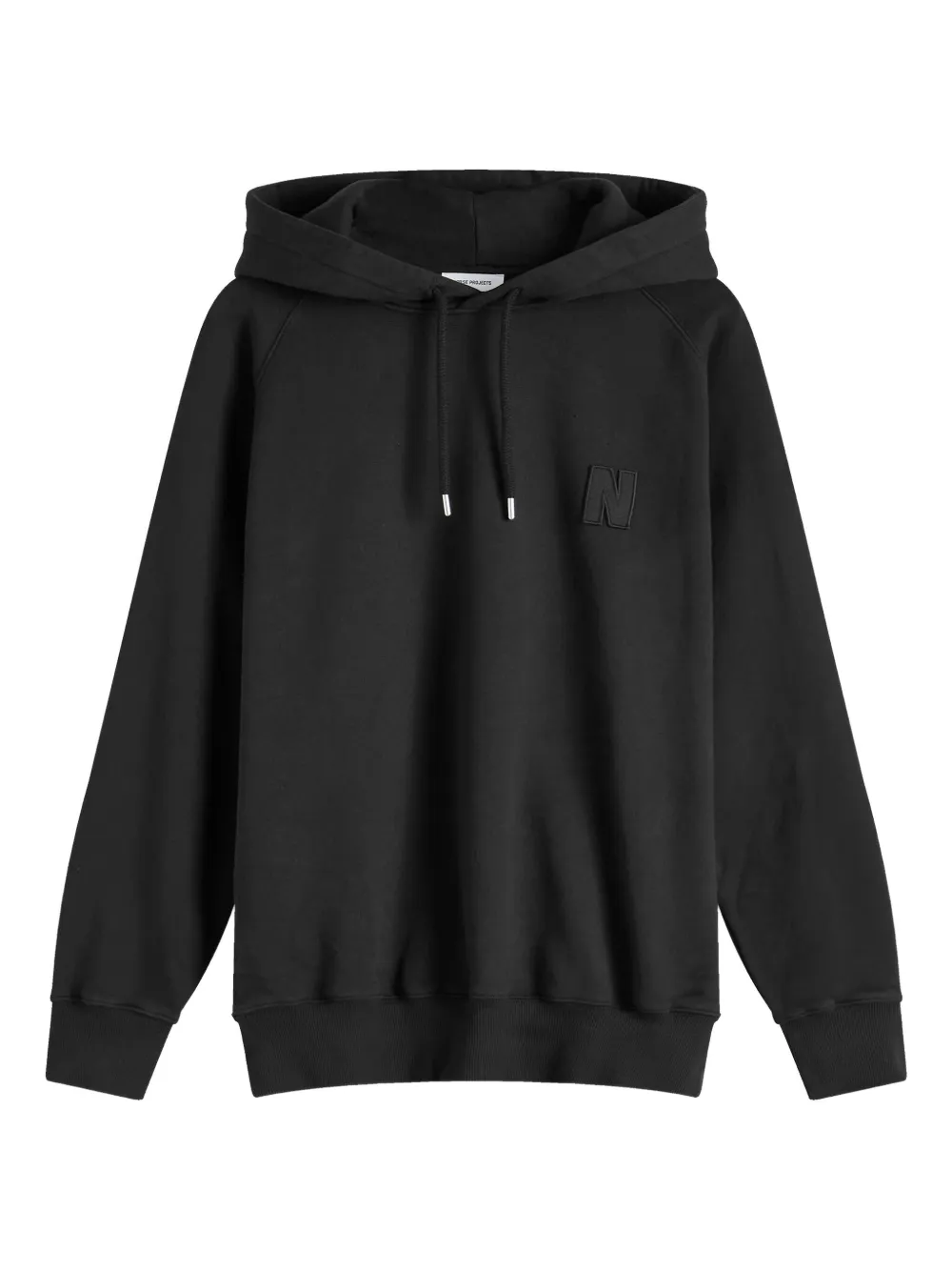 

Худи с нашивкой-логотипом Norse Projects, черный