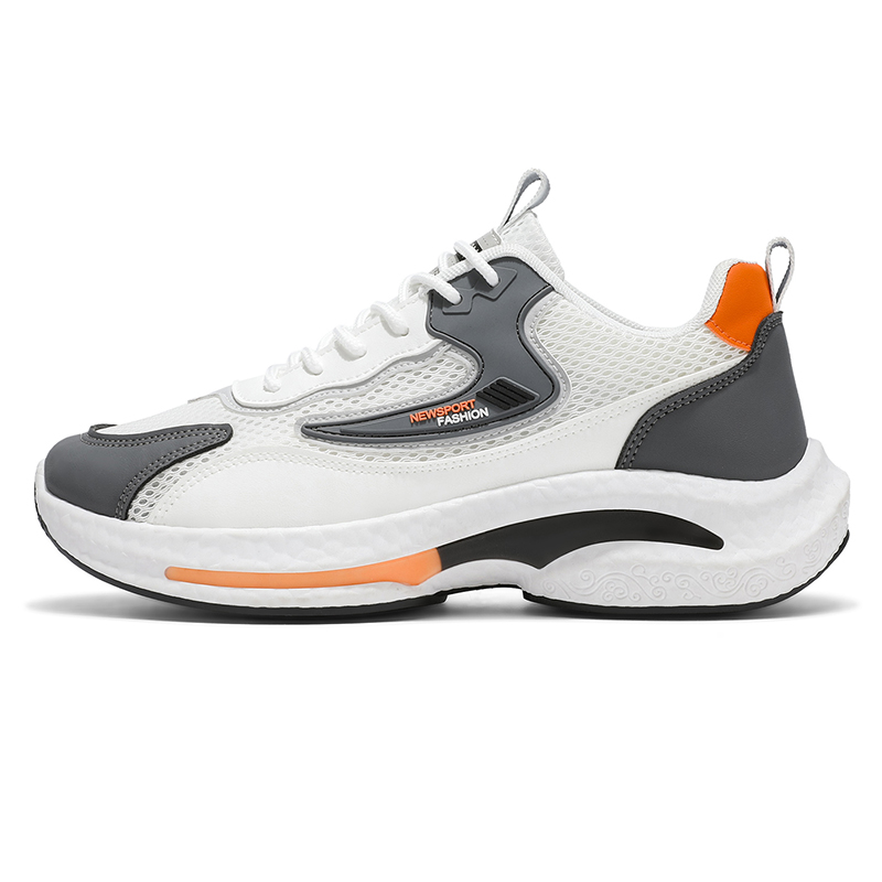 

Кроссовки Abrasion Resistant Rebound Waterproof Lightweight Shock Absorbers Low Top Kids Lifestyle Shoes Teenagers Cotton Gene, белый/серый