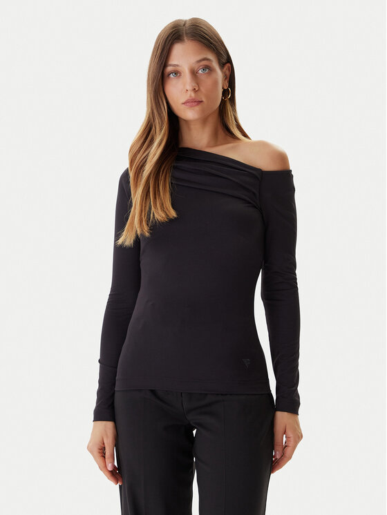 

Блузка slim fit W5BP08 K1492 Guess, черный