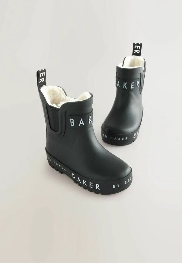 Резиновые сапоги стандартного размера Baker By Ted Baker, Black — фото 3