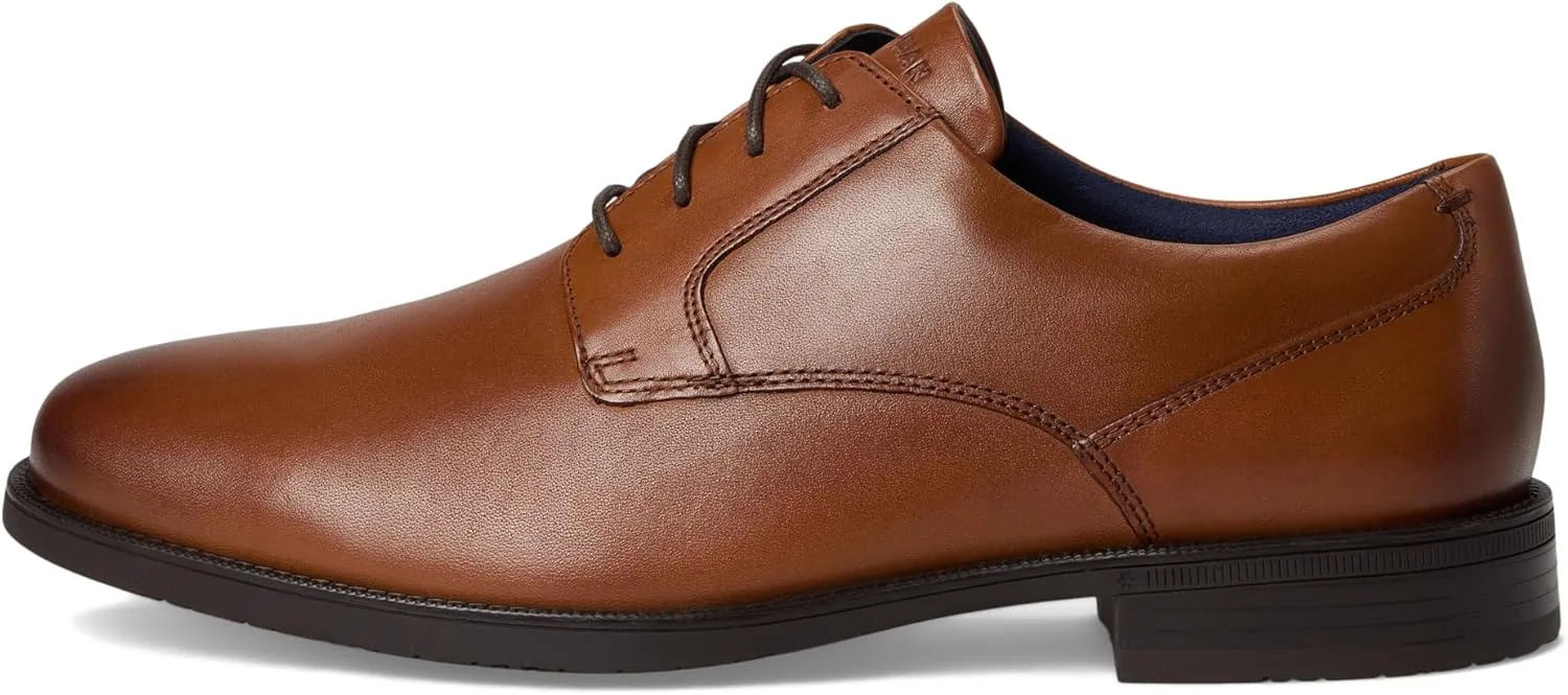 Мужские туфли Cole Haan - Oxford Bedford с гладкой подошвой — фото 4