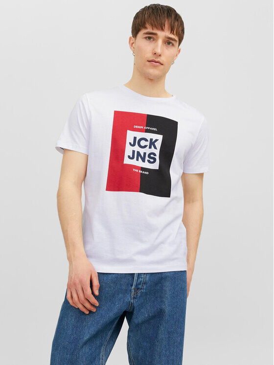 

Футболка стандартного кроя Jack&Jones, белый