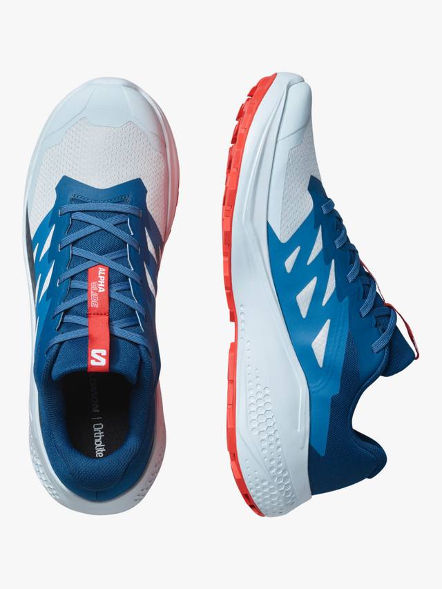 Мужские кроссовки alphaglide trail Salomon, цвет Ballad Blue/Blue — фото 3