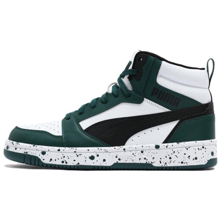 

Кроссовки Puma Rebound V6 Skateboarding Shoes Unisex Mid-top White/Green, зеленый