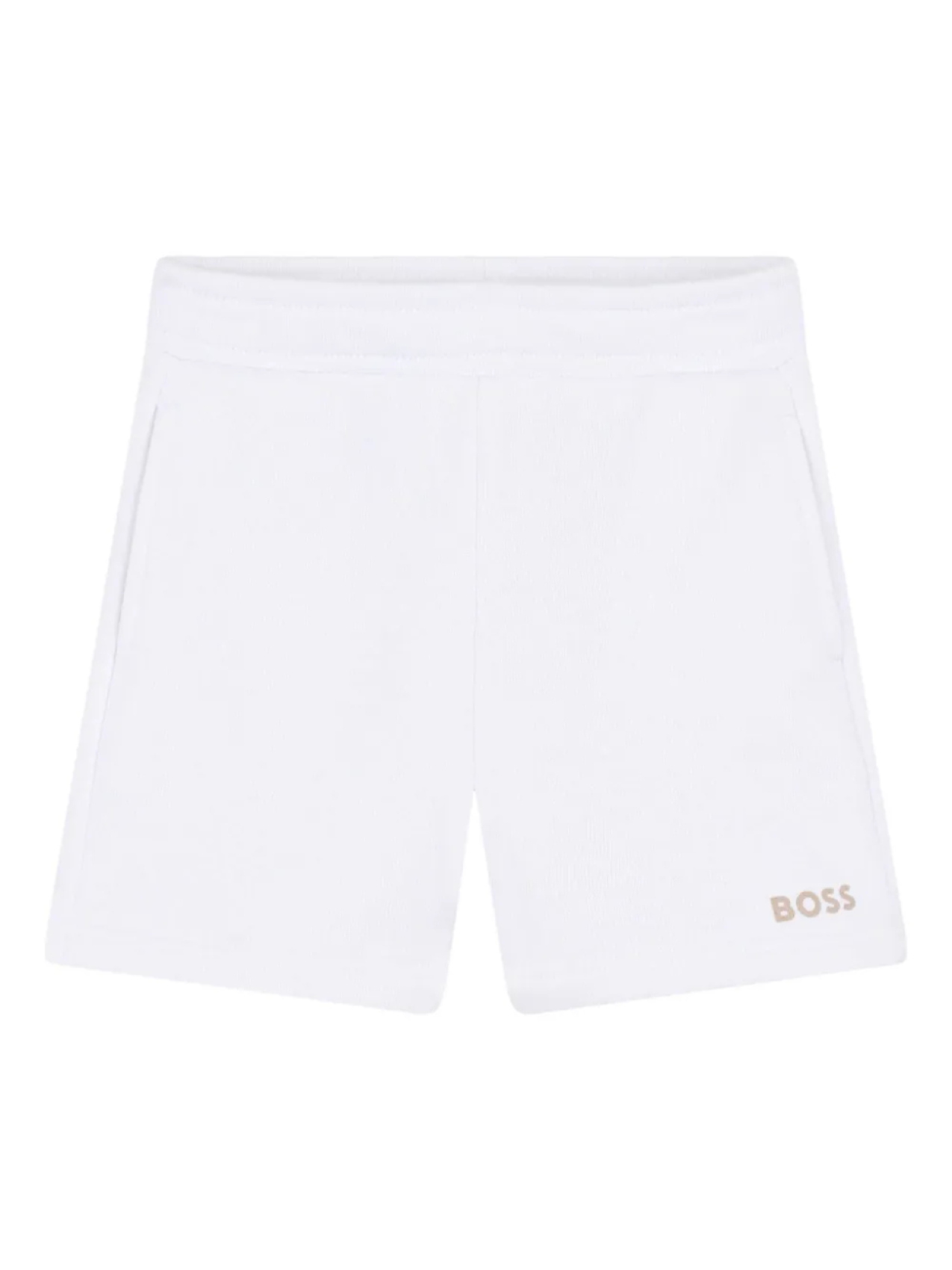 

Шорты с логотипом BOSS Kidswear, белый